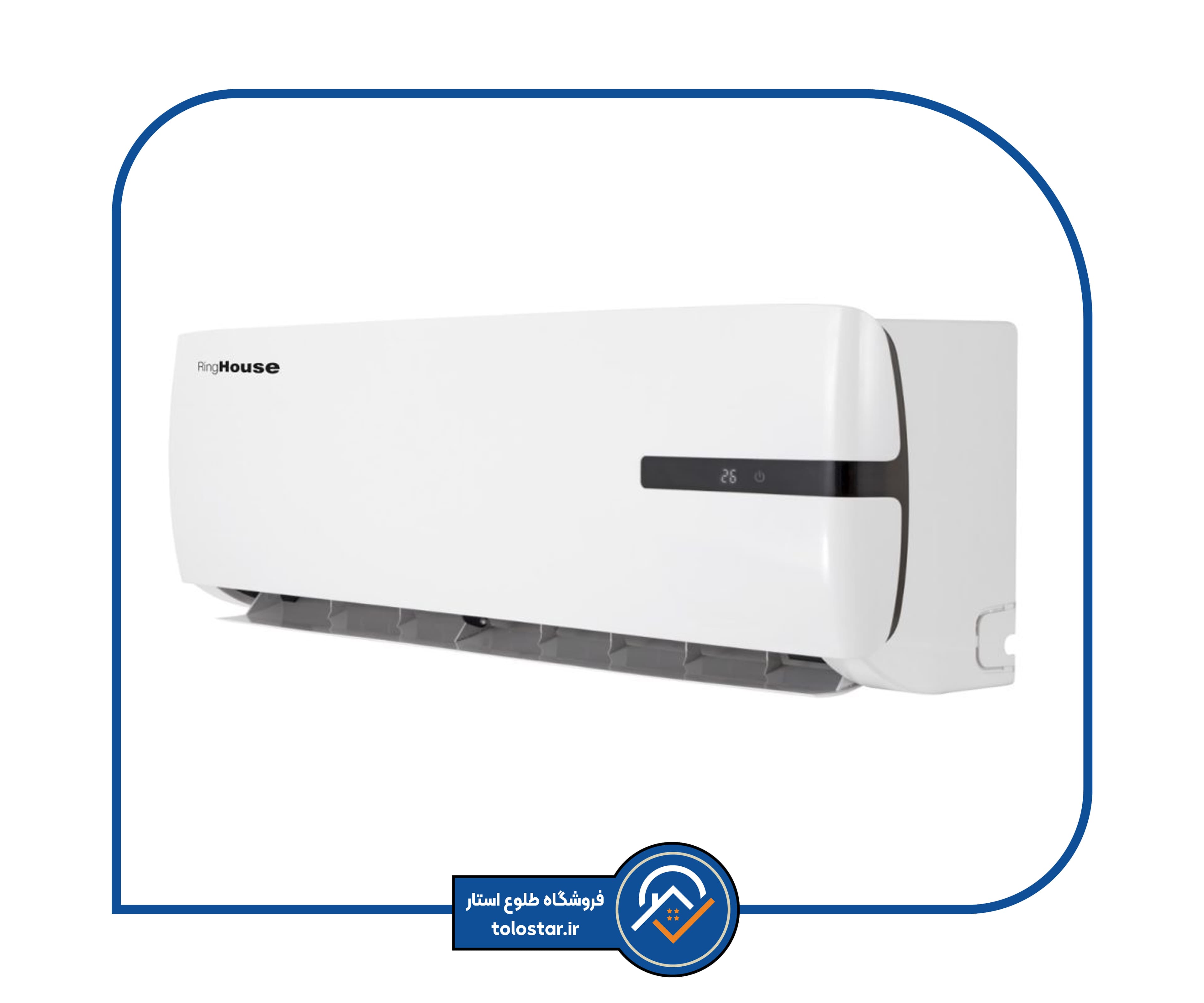کولر گازی 30 هزار رینگ هاوس مدل RH-S30RF1H-DLG
