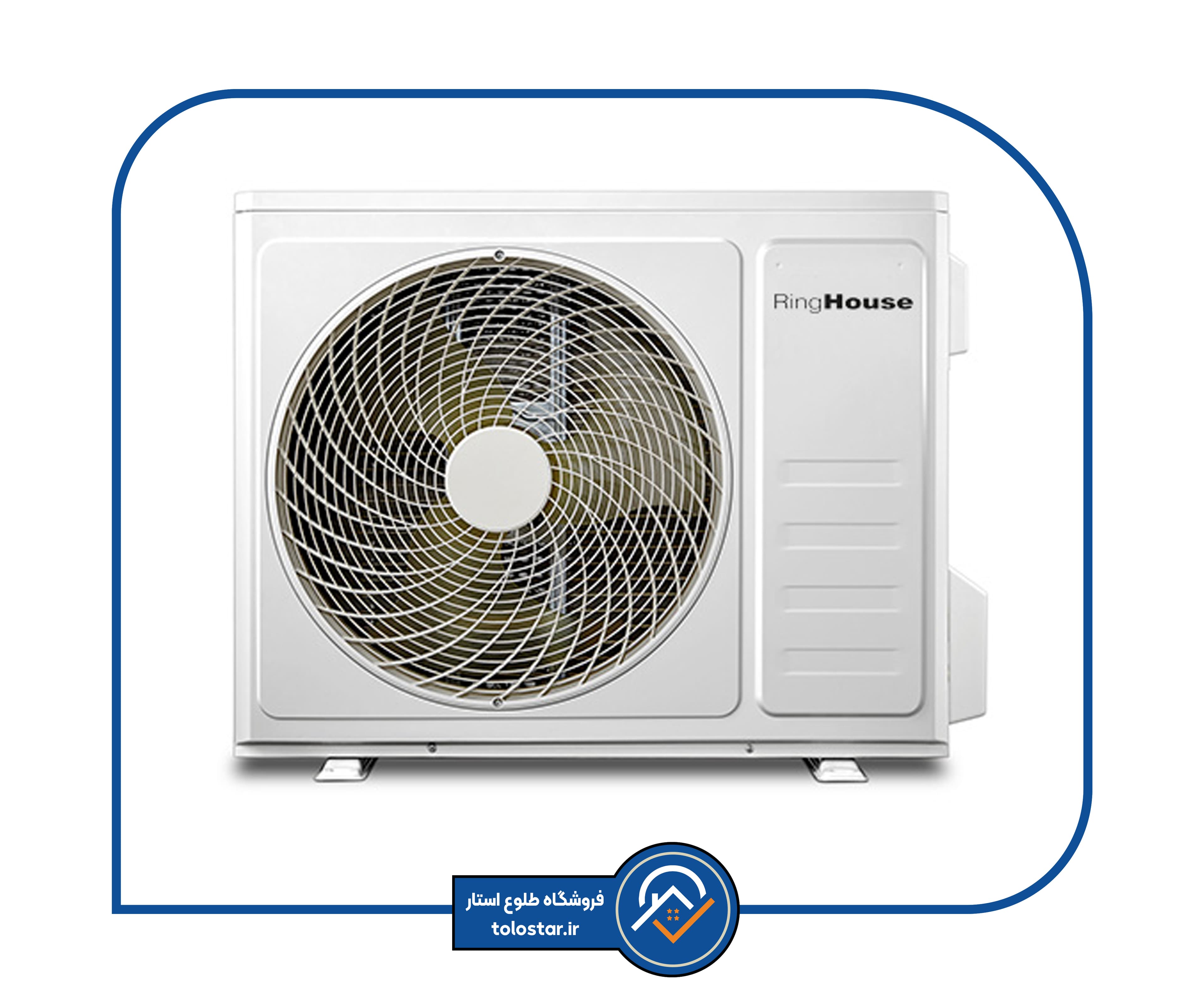 کولر گازی 30 هزار رینگ هاوس مدل RH-S30RF1H-DLG