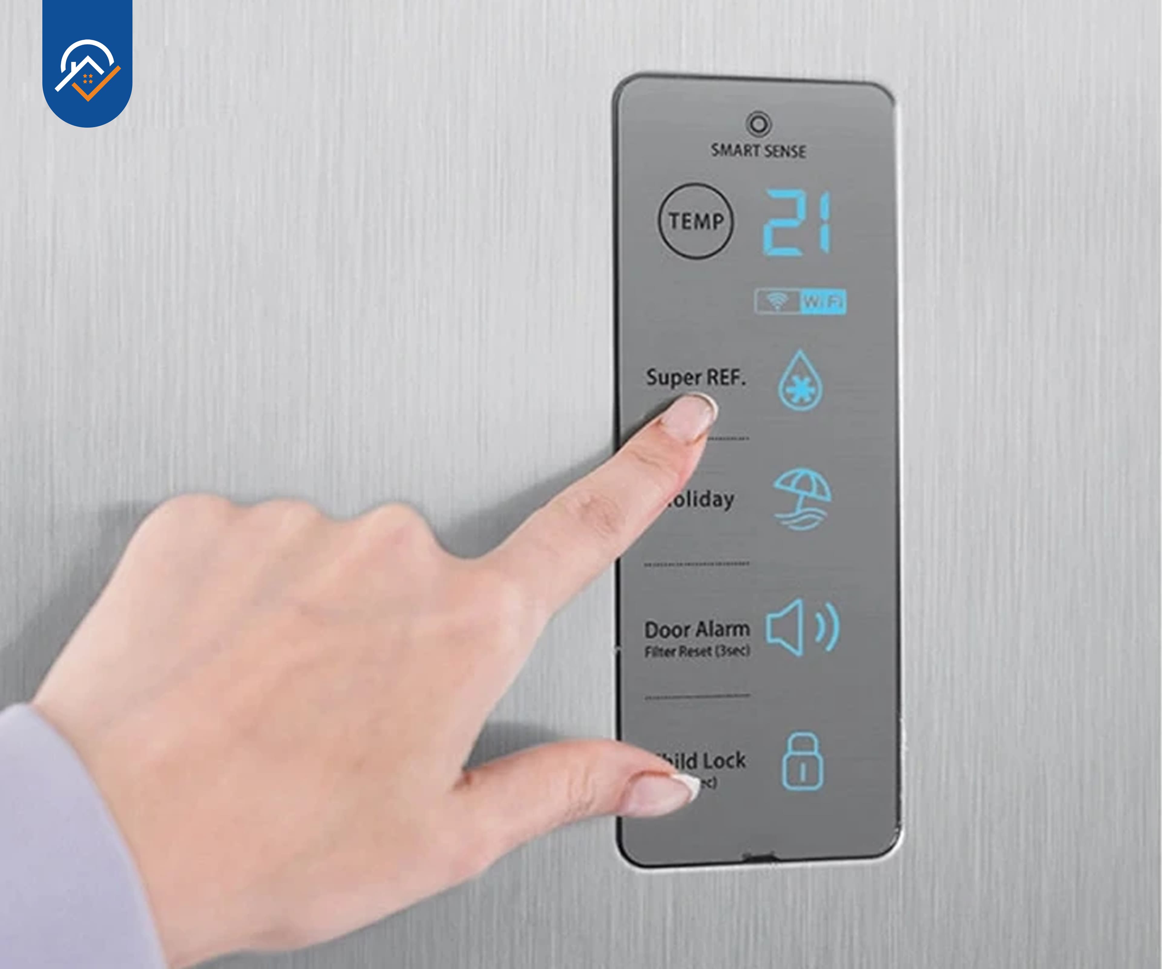 یخچال فریزر دوقلو دوو مدل SRi/SFi-21SS